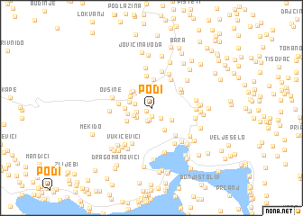 map of Podi