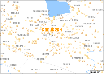 map of Podjaram