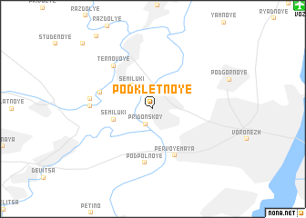 map of Podkletnoye