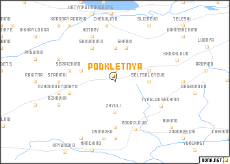 map of Podkletnya