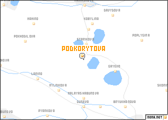 map of Podkorytova