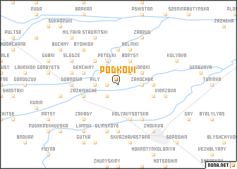 map of Podkovi