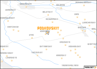 map of Podkovskiy