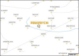 map of Podkraychi