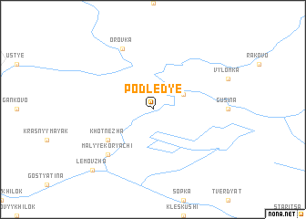 map of Podled\