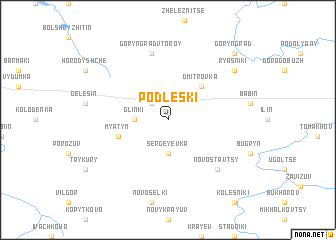 map of Podleski