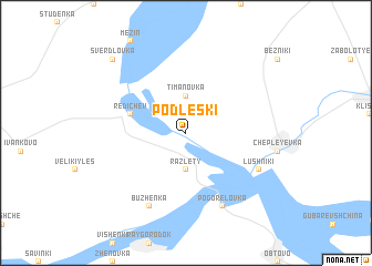 map of Podleski