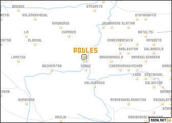 map of Podles