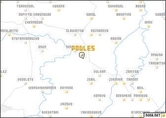 map of Podles