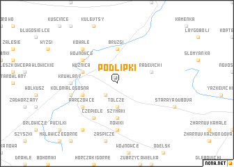 map of Podlipki