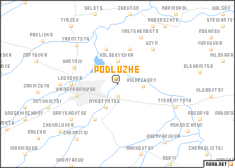 map of Podluzhe