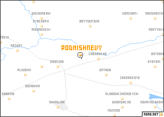map of Podmishnevy