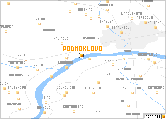 map of Podmoklovo