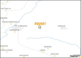 map of Podmoy