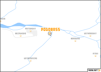 map of Podobass