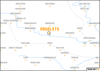 map of Podolets