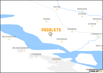 map of Podolets