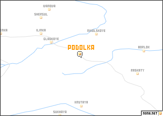 map of Podolka