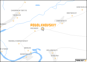 map of Podol\
