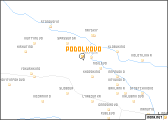 map of Podol\