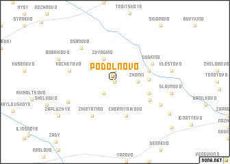 map of Podol\