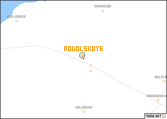 map of Podolʼskoye