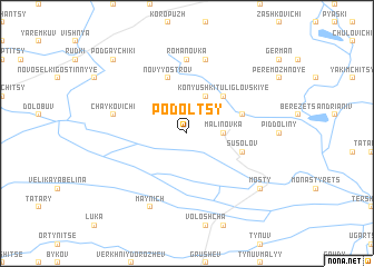 map of Podolʼtsy