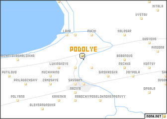 map of Podol\