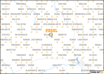 map of Podol