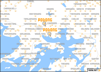 map of P\