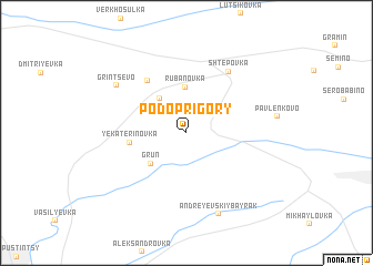 map of Podoprigory