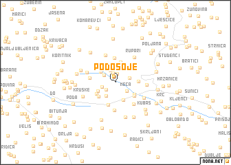 map of Podosoje