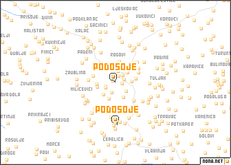 map of Podosoje