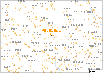 map of Podosoje