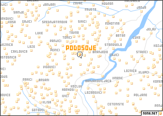 map of Podosoje