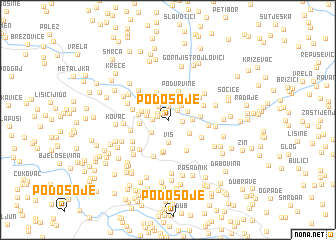 map of Podosoje