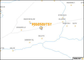 map of Podosovtsy