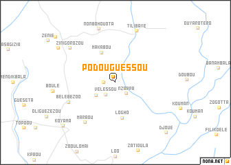 map of Podouguessou