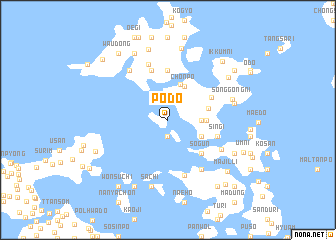 map of P\