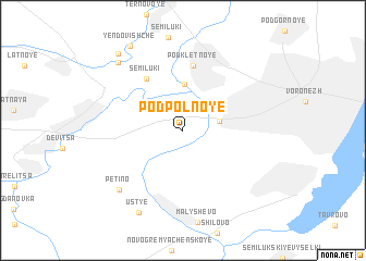 map of Podpol\