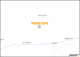 map of Podrezovo