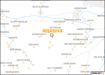 map of Podrovka