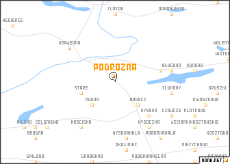 map of Podróżna