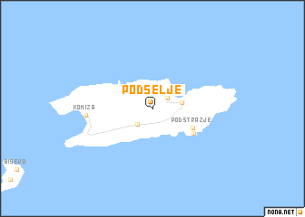 map of Podselje