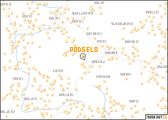 map of Podselo