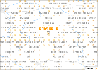 map of Podskala