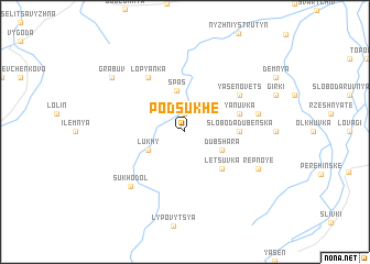 map of Podsukhe