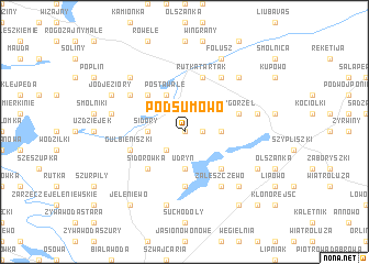 map of Podsumowo