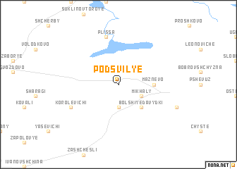 map of Podsvilʼye