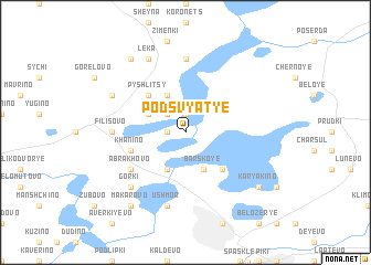 map of Podsvyat\